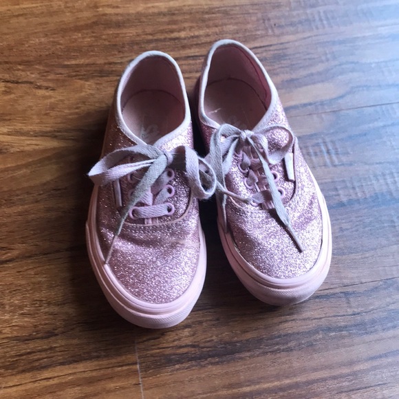 pink sparkly vans